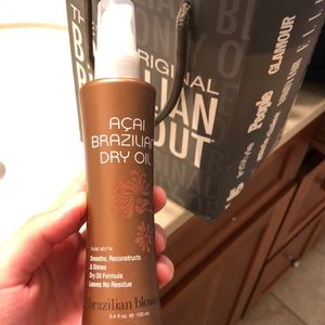 brazilian blowout dry oil
